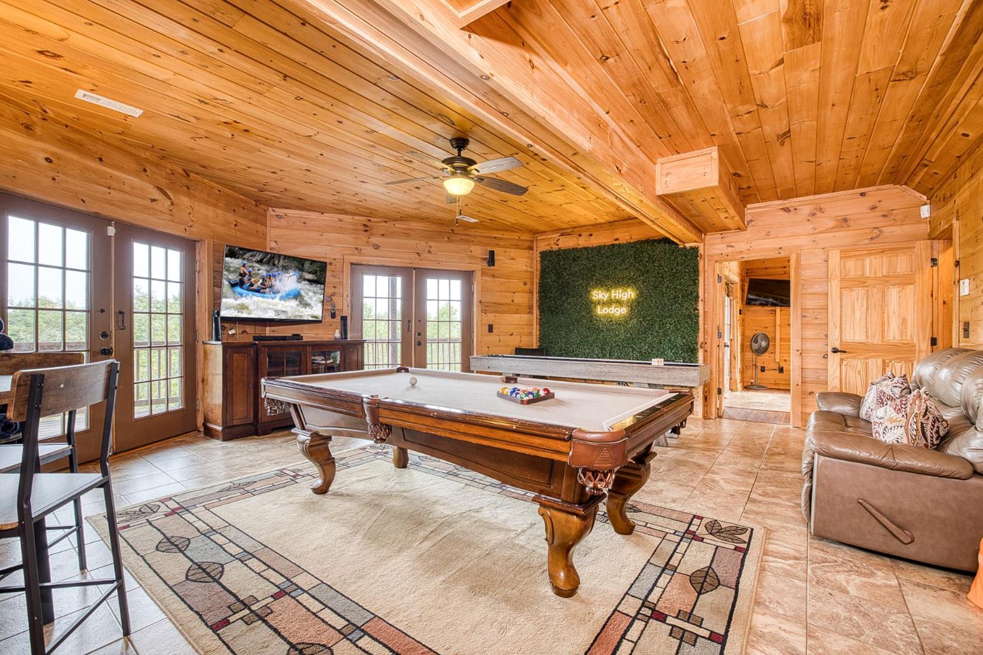 Sky High Lodge By Bk Stays. Large Cabin. Amazing Views. Game Room. Jacuzzi. Six Bedrooms. Sleeps 12 Blue Ridge Esterno foto